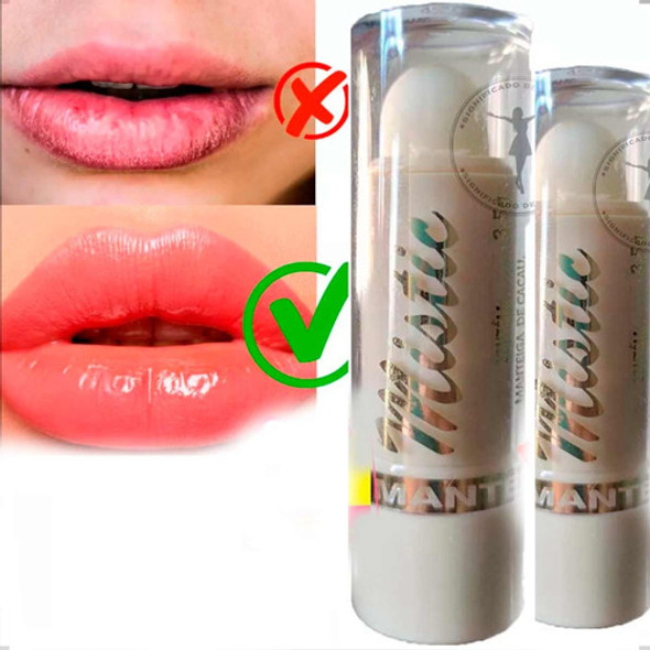 2 Un Batom Protetor Manteiga De Cacau Hidrata Protege Labios 0