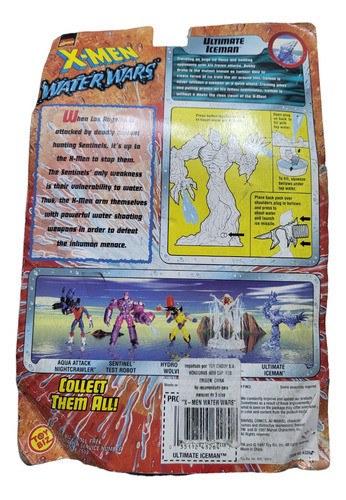 Figura Ultimate Iceman Marvel Comics De Toy Biz (1997) 1