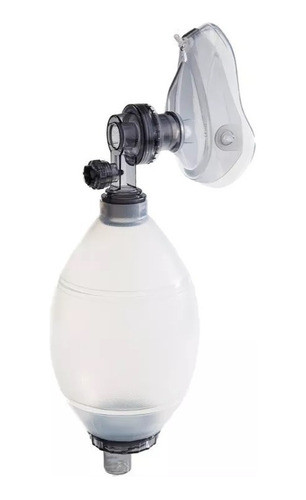 Reanimador Ambu Em Silicone Com Máscara E Reservatório 1