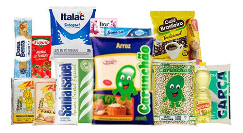 Cesta Basica 14 Itens Grande Alimento E Higiene 0