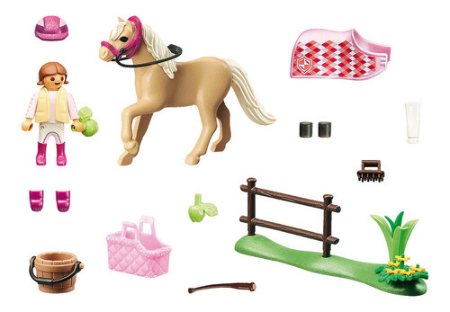 Playmobil Pônei Alemão Colecionável - Country - 70521 1