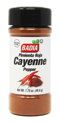 Badia Pimienta Roja De Cayenne Condimento 49,6 G. Pack X 6 1