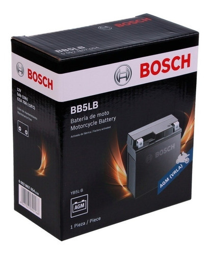 Bateria Bosch Gel 12n53b Yb5lb Fz 16 Ybr Bajaj 135 Mr Ituz 1