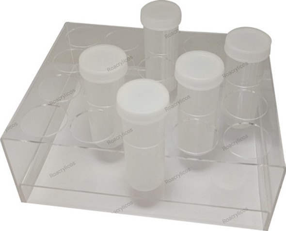 Rack  20 Furos 32mm P/ Tubos 3 Estrias 0