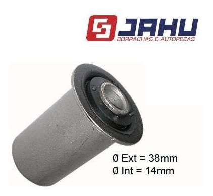 2x Bucha Feixe Mola Dianteiro Traseiro Jh S-10 1995 A 2011 0