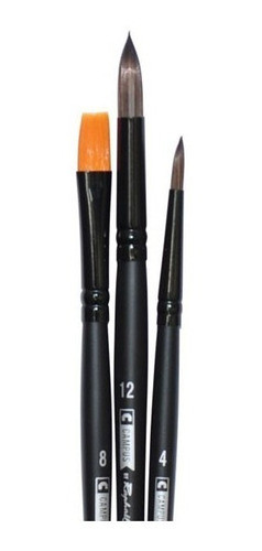 Campus Set Pinceles Acuarela Y Tinta M 1