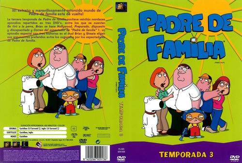 Family Guy - Temp. 3 - Dvd - O 0