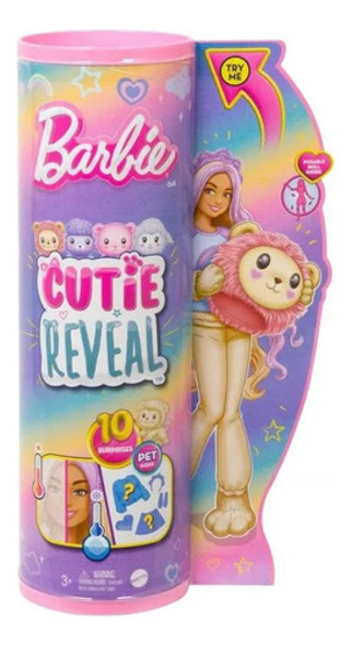 Barbie Cutie Reveal - Leon - 10 Sorpresas Mattel - P3 0