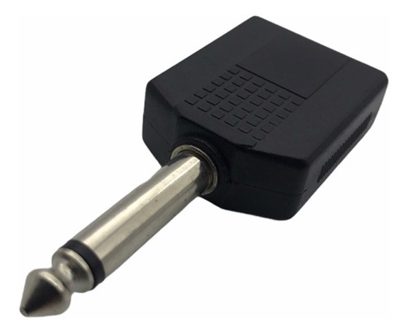 Ficha Conector Adaptador Plug 6.3mm A 2 Jack Hembra 6.3mm 1 Ficha Conector Adaptador Plug 6.3mm A 2 Jack Hembra 6.3mm 1