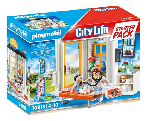 Juego Playmobil Starter Pack Pediatra Universo Binario 0