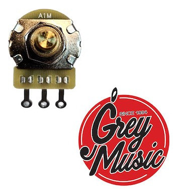 Potenciometro Cool Parts Pot A1m Grande Log Eje Solid Cts 1