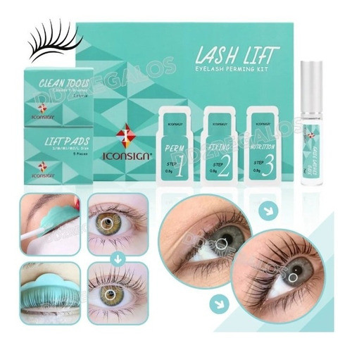 Kit Lifting Y Rizado De Pestañas Iconsign Pro Profesional 1
