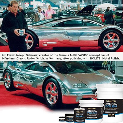 Rolite Pasta Para Pulir Metal Para Aluminio, Latón, Bronce, 1