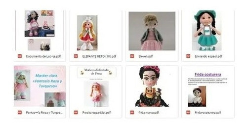 Pack 150' Patrones Muñecas Amigurumi / Crochet 1