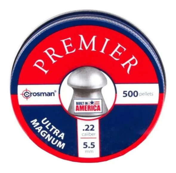 Balines Crosman Premier Ultra Magnum Cal.22 5,5 Mm X500 0