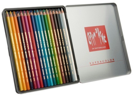 Lapiz Color Caran D'ache Supracolor X 18 Lata 1