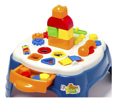 Play Time Mesa De Atividades Azul - Cotiplas 1