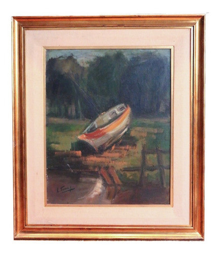 Cuadro Al Oleo Original Lidia Tuma Firmado Colección 40x50 0