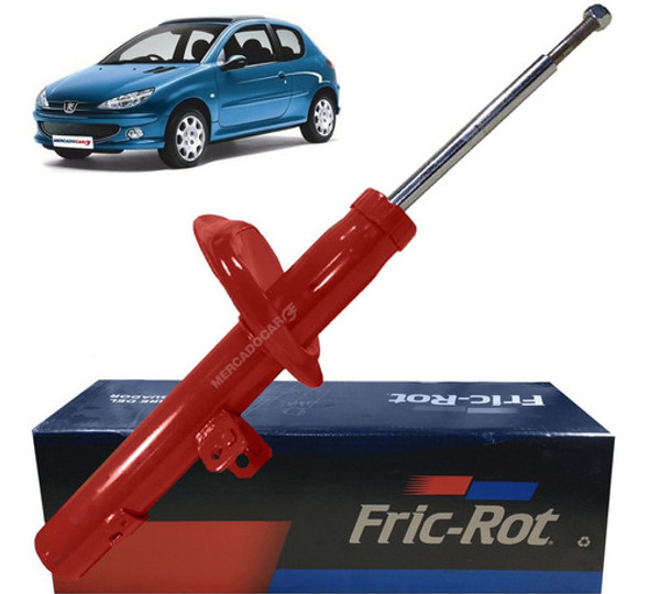 Amortiguador Del Izquierdo Peugeot 206 1.4 Fric - Rot 0