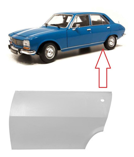 Panel Puerta Peugeot 504 Modelo Viejo Derecho 0