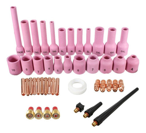 46x Tig Welding Torch Kits De Acessórios Collets Corp. 0