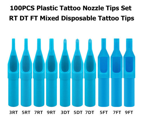 Dicas De Tatuagem Descartáveis Dt Mixed Ft 1