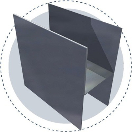 Conexão H - 70 X 40 Para Telhado Galvanizado (50 Unidades). 0