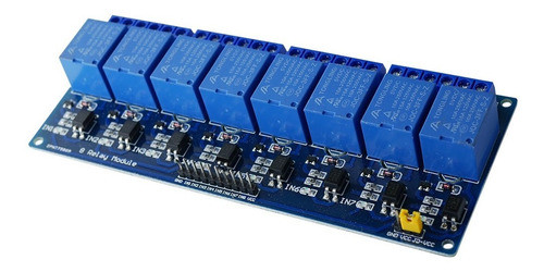 Modulo Relay Rele De 8 Canales 5v 10a Desarrollo Pic Avr 0
