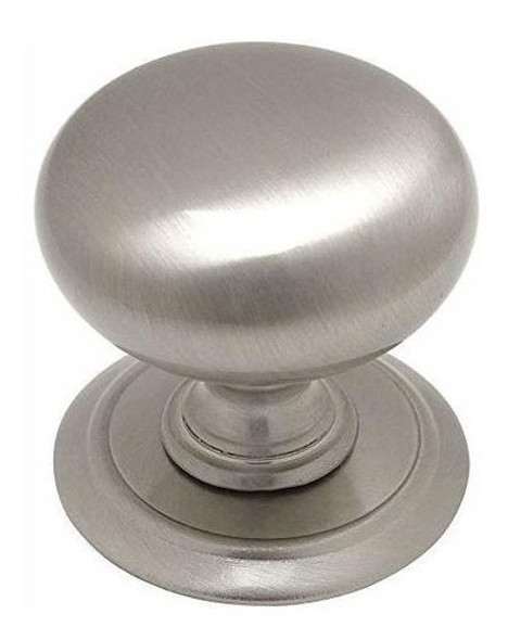 10 Tiradores De Niquel Satinado (0fozn0je) 0