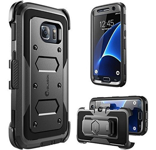 Funda Galaxy S7, [armorbox] I-blason Incorporada En [protect 1