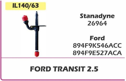 Inyector Lápiz Nuevo - Ford Transit 2.5- 26964 26618 Dmb Cmd 1