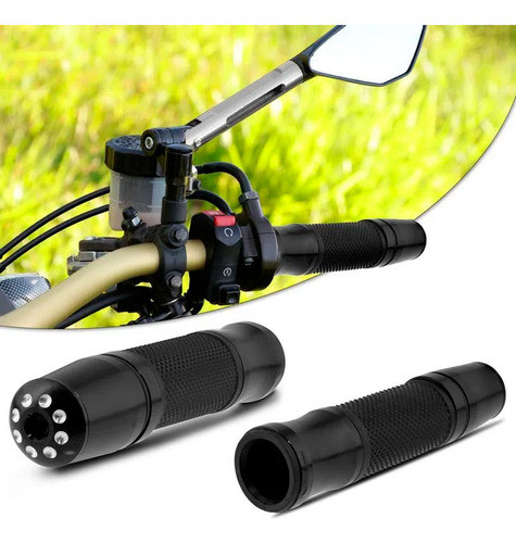 Manopla Punho Esportiva Peso Rizoma Hornet Cb300 R1 Preta 1