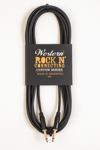 Cable Plug Plug De 6 Metros Western Mnr60 Recto Nuevo 0