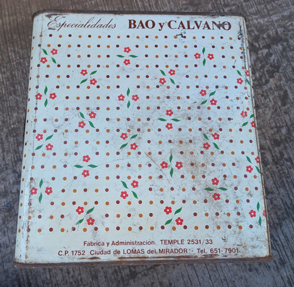 Lata Galletitas Finas Masitas - Sin Tapa - Bao Y Calvano 1