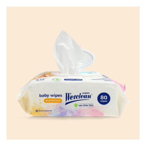 Toallitas Húmedas Para Bebé Premium Wetclean X4 320 Unidades 1