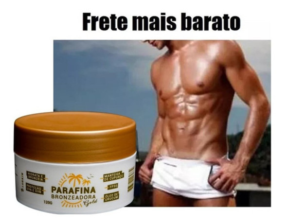 Parafina Bronzeadora Masculina - 120gr 1