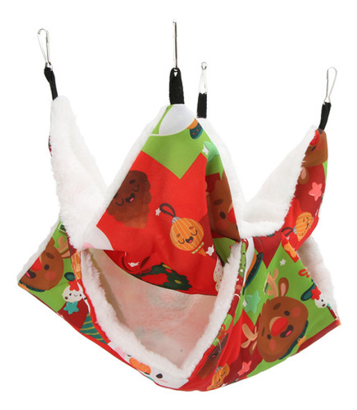 Cama Suspensa De Rede De Dupla Camada Para Hamster, Gaiola P 0