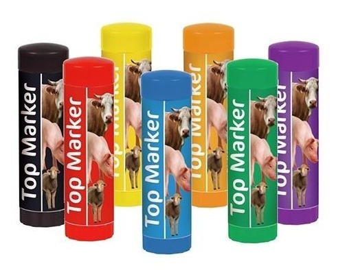 Marcador De Ganado Topmarker Naranja 1