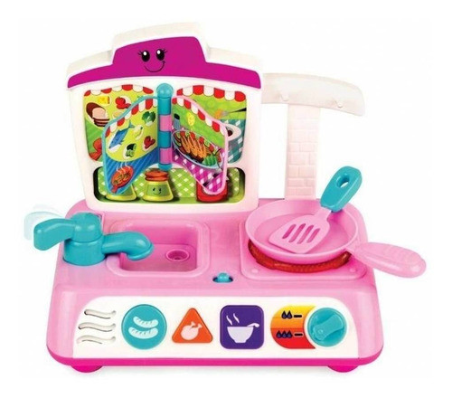 Brinquedo Para Bebe Sra Cozinha Divertida +18meses 0