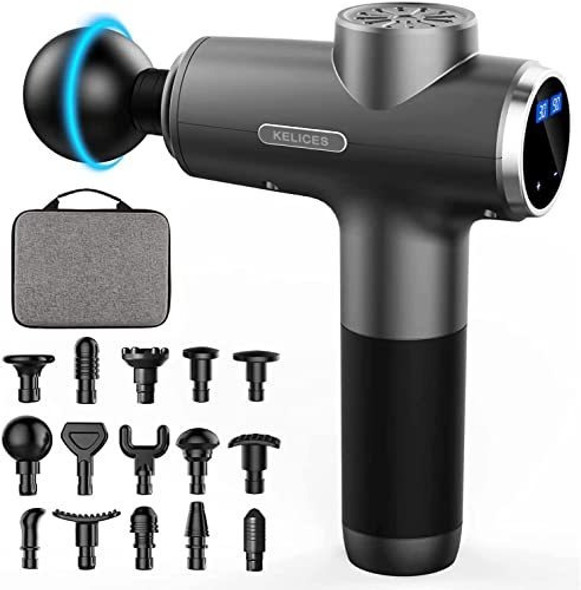 Pistola Masajeadora Percusión Tejido Profundo Atleta Músculo 0