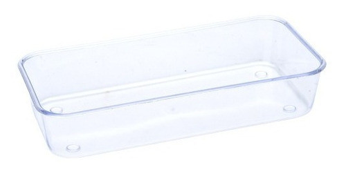 Kit 06 Unidades Banheira Cristal Retangular Gigante - 750ml 0