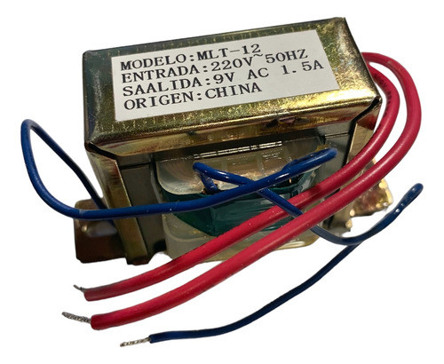 Transformador 9v 1500ma - Trafo 9v 1.5a - ( No 9v 1000ma ) 0