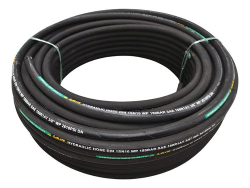 Mangueira Hidráulica R1 At 1 Trama Aço 3/8 Elite - 5 Mts 1