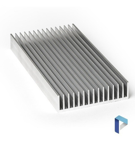 Disipador Aluminio Económico Grande Led Grow 10 X 100 Cm 0