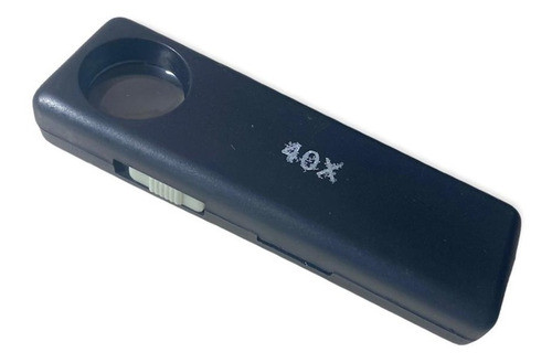 Lupa 20 Mm 40x Con Luz Y Estuche 10 Unidades 1