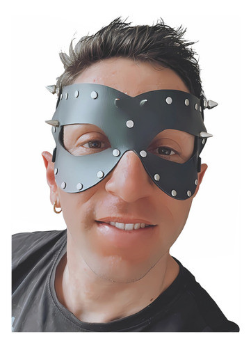 Antifaz De Cuero Para Hombre O Mujer 0
