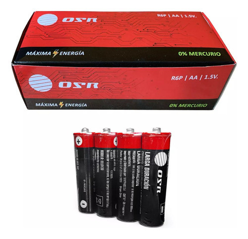 Pila Carbon Zinc Aa Osr Caja X 30unids. Excelente Calidad 0