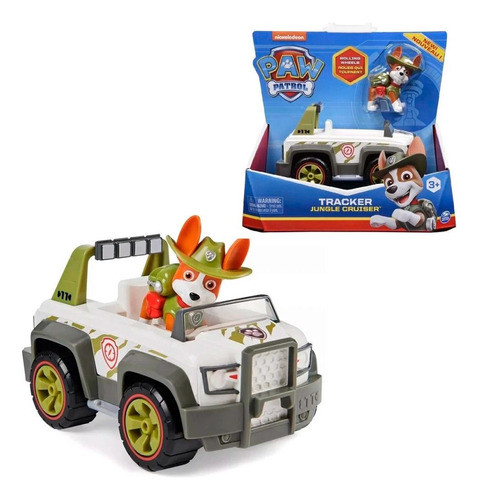 Carro Com Boneco Patrulha Canina - Tracker - Sunny 0