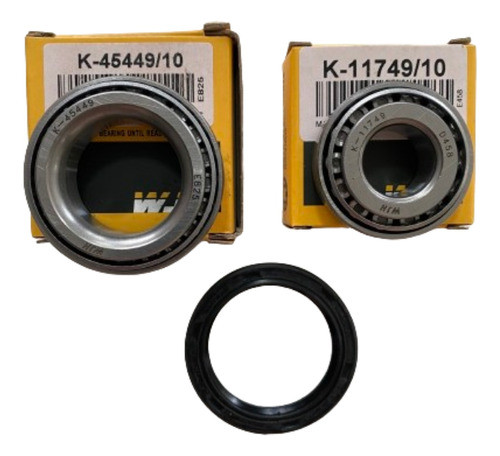 Kit Rulemanes Rueda Trasera Vw Gol Trend Voyage Polo Fox 0