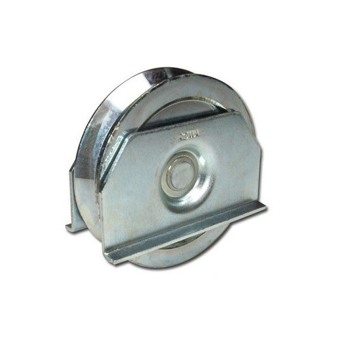 Rueda Roma Porton Corredizo V99 Con Soporte Soldar Herreria 0